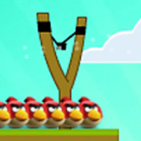 Angry birds fighting zombies