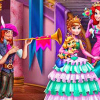 Anna & Ariel Pricess Ball Dress Up