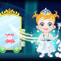 Baby Hazel Ice Princess Dressup