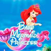 Baby Mermaid Princess Dress Up