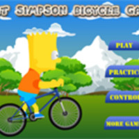 Bart Simpson Bicycle Game