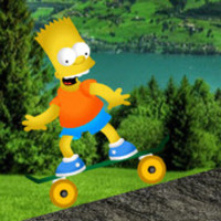 Bart Simpsons Skateboard - Play Online for Free on GekoGames