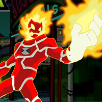 Ben 10 Heatblast Attack