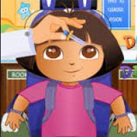 Dora And Diego At The Eye Clinic