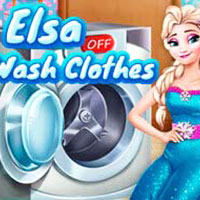 Elsa Wash Clothes