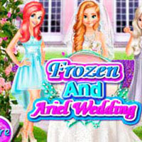 Frozen And Ariel Wedding