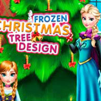 Frozen Christmas Tree Design