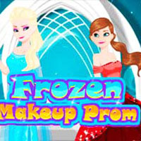 Frozen Makeup Prom