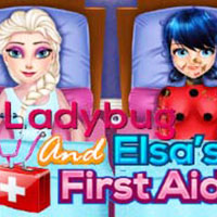 Ladybug And Elsa's First Aid