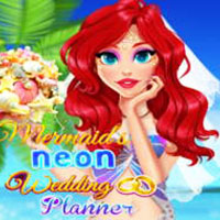 Mermaid's Neon Wedding Planner