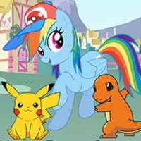 My Little Pony Play Pokemon Go