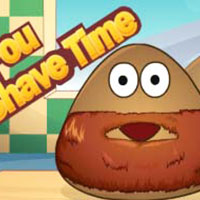 Pou Shave Time