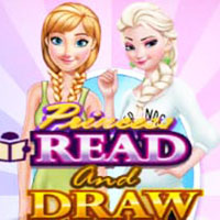 Princess Read And Draw
