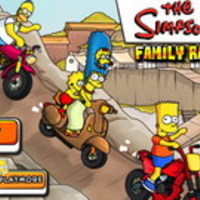 Simpsons Family Race