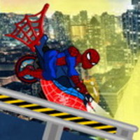 Spiderman Bike Game