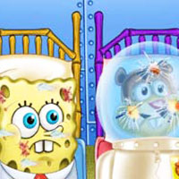 SpongeBob And Sandy First Aid