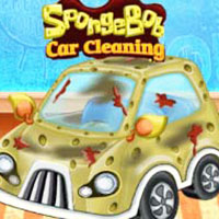 Spongebob Car Cleaning