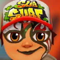 Subway Surfers Face Tattoo