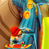 Subway surfers: Tricky subway