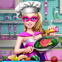 Super Barbie Real Cooking