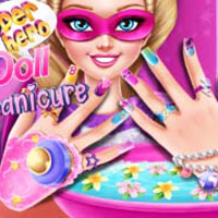 Superhero Doll Manicure