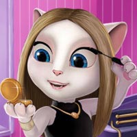 Talking Angela Make Up Time