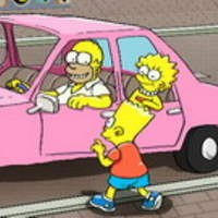 The Simpsons Parking Game