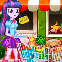 Twilight Sparkle Christmas Shopping